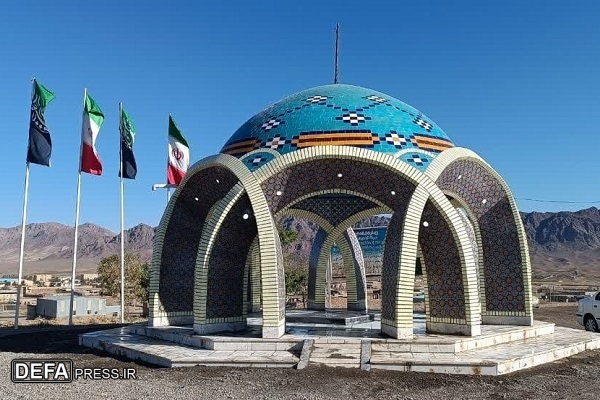 افتتاح یادمان شهدای گمنام شهرستان «باخرز»+ تصاویر