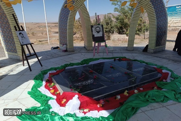 افتتاح یادمان شهدای گمنام شهرستان «باخرز»+ تصاویر