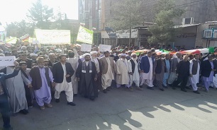 مراسم راهپیمایی یوم الله ۱۳ آبان خاش باشکوه برگزار شد