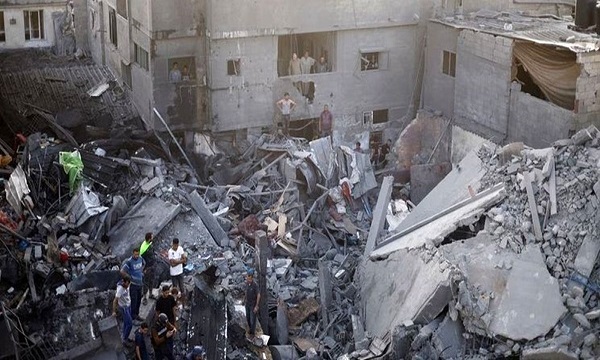 بمباران اطراف بیمارستان‌های غزه توسط رژیم صهیونیستی