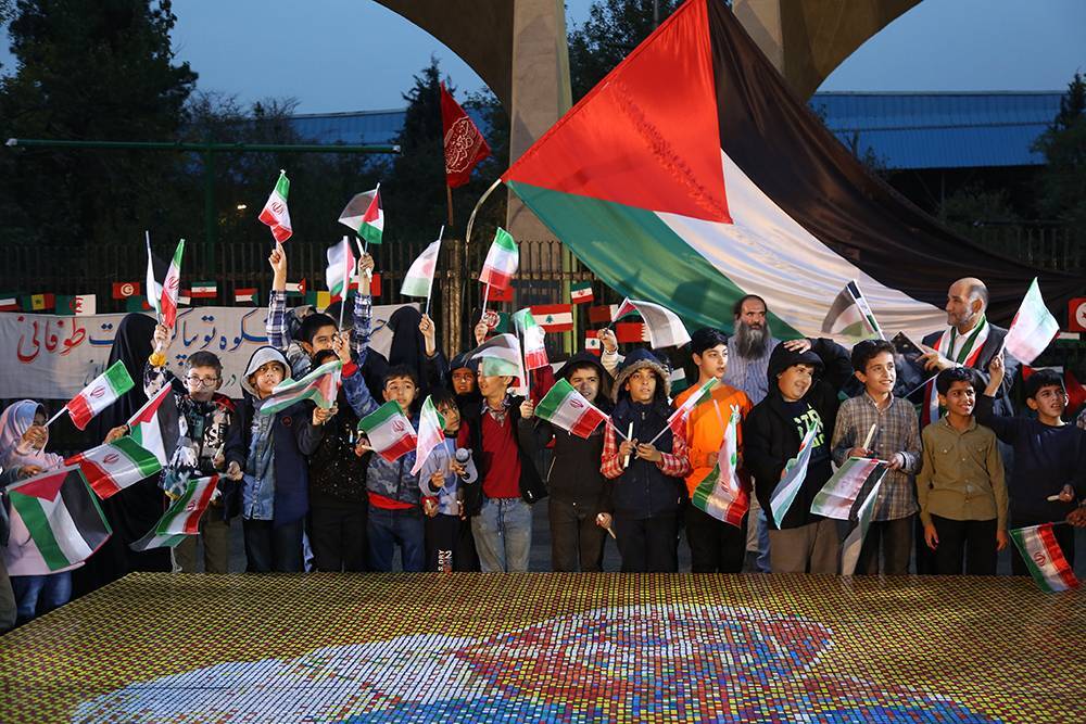 چهارمین رویداد روبیک آرمان با عنوان رویداد «آرمان غزه» در خیابان انقلاب