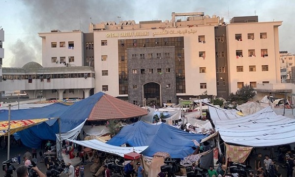 ۱۳ شهید و ده‌ها مجروح فلسطینی در بمباران بیمارستان الشفاء غزه