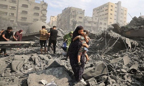 گرفتاری ۲۷۰۰ فلسطینی در زیر آوار منازل بمباران شده