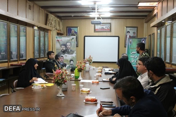 جلسه شورای اسناد و مدارک دفاع مقدس استان کرمان برگزار شد+ تصاویر