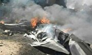 عکس/ یمن پهپاد MQ۹ را حین جاسوسی سرنگون کرد