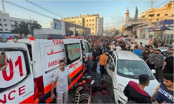 شهادت فلسطینی‌ها در حمله وحشیانه به بیمارستان الشفا