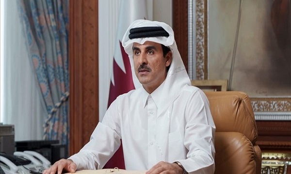 تأکید امیر قطر بر ضرورت کمک رسانی به غزه