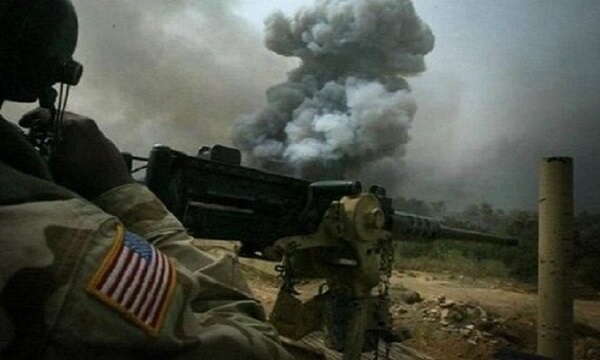 پایگاه اشغالگران آمریکایی در سوریه هدف حمله پهپادی نیرو‌های عراقی قرار گرفت