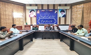 جلسه هماهنگی و برنامه ریزی راهپیمایی یوم الله ۱۳ آبان در شهرستان خاش