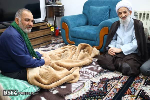 نماینده ولی فقیه در مازندران از جانباز «حسینی نودهی» دیدار کرد+ تصاویر