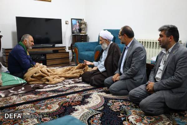 نماینده ولی فقیه در مازندران از جانباز «حسینی نودهی» دیدار کرد+ تصاویر
