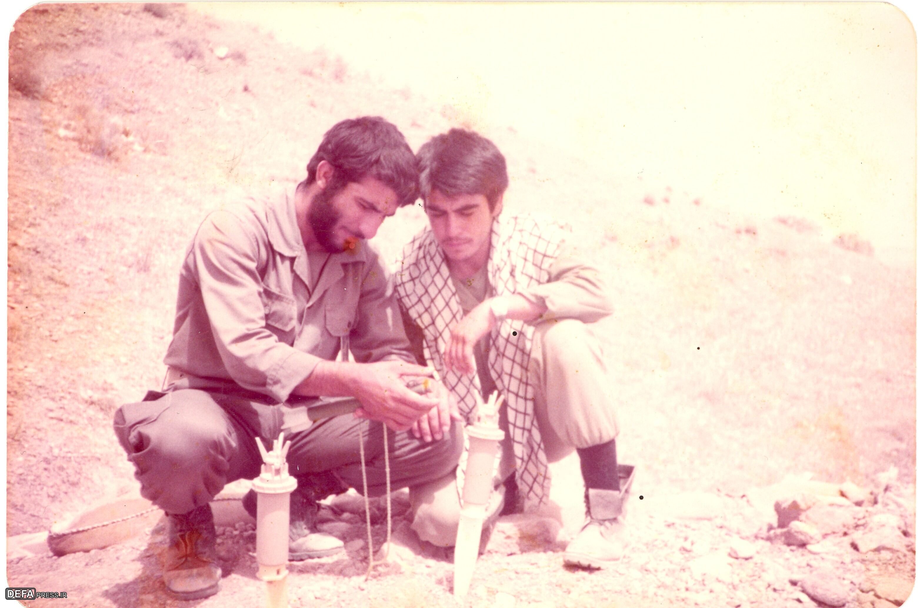 گویاسازی عکس رزمندگان ایلام