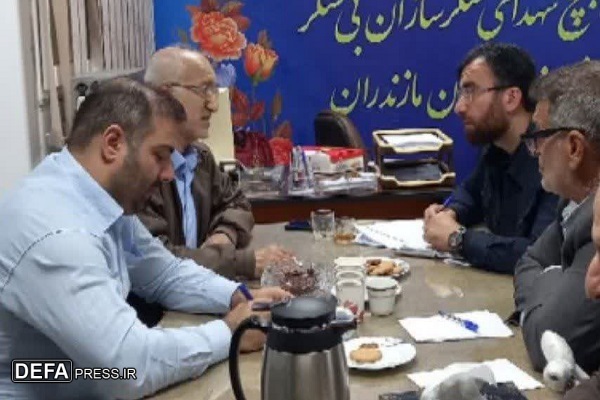 نشست هم اندیشی مراسم تشییع پیکر شهید گمنام جهاد کشاورزی مازندران برگزار شد+ تصاویر