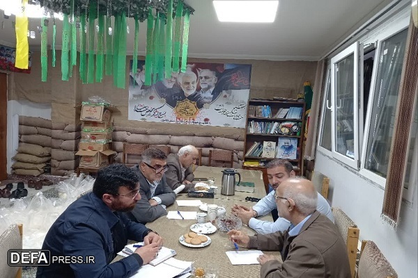 نشست هم اندیشی مراسم تشییع پیکر شهید گمنام جهاد کشاورزی مازندران برگزار شد+ تصاویر