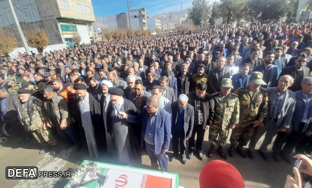 پیکر جانباز شهید «سید علی فردوسیان» در یاسوج تشییع شد
