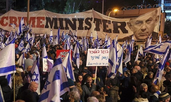 شهرک‌نشینان معترض در تل‌آویو و حیفا علیه نتانیاهو تظاهرات کردند