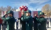 استقبال از پیکر مطهر ۳ شهید گمنام دفاع مقدس در یاسوج