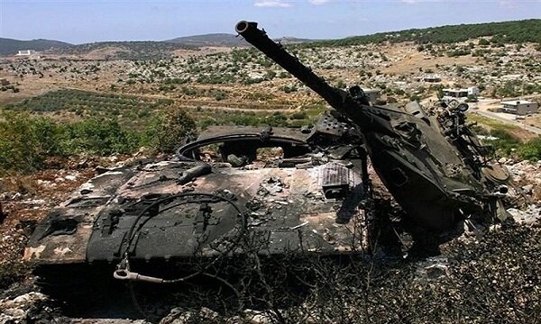 هدف قرار دادن تانک اسراییلی توسط گروهان‌های قدس