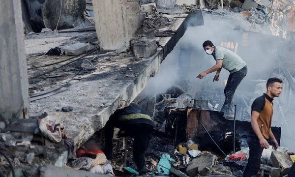 شهادت ۲۰ فلسطینی دیگر در حملات هوایی علیه غزه