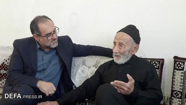 مدیرکل بنیاد شهید و امور ایثارگران مازندران با پدر شهید «محمد کهنسال» دیدار و گفت‌وگو کرد+ تصاویر