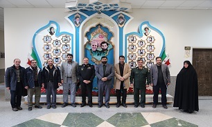 نشست مدیر کل حفظ آثار و نشر ارزش‌های دفاع مقدس با رئیس دانشگاه هنر اسلامی