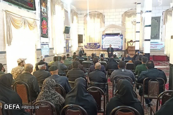 افتتاح ۳ طرح بزرگ عمرانی به مناسبت هفته بسیج در شهرستان بهار+تصاویر