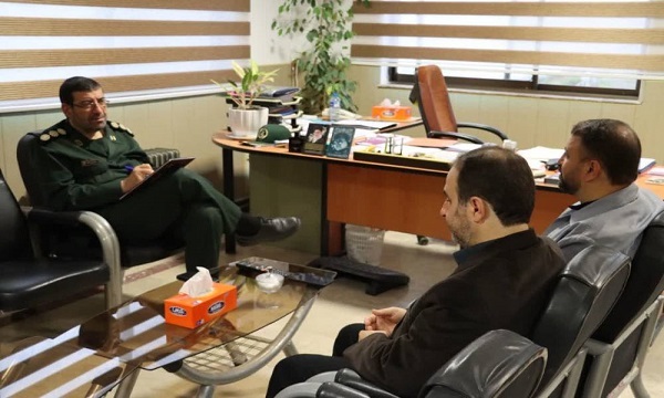 تصاویر/ نشست مشترک مدیرکل حفظ آثار دفاع مقدس مازندران و مسئول بسیج رسانه سپاه کربلا