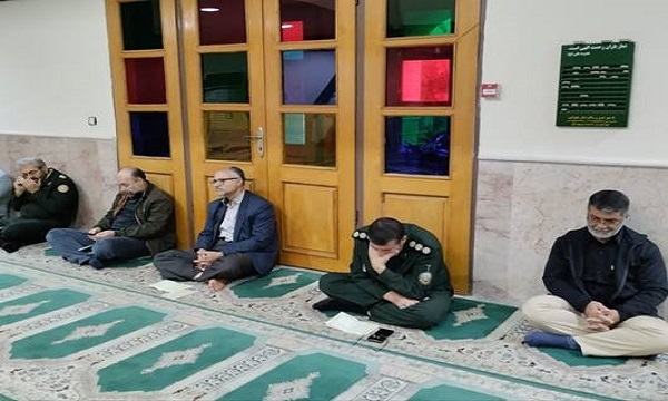 مراسم زیارت عاشورا در مرکز فرهنگی و موزه دفاع مقدس مازندران برگزار شد+ تصاویر