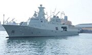 پهلوگیری ناوگروه صلح و دوستی نیروی دریایی عمان در بندرعباس