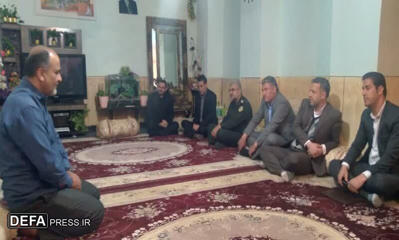 دیدار و تجلیل از خانواده شهید «علی حسین رضایی» در یاسوج