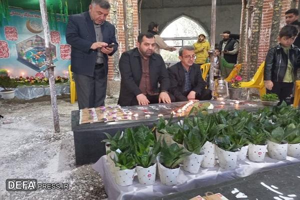 برگزاری آئین تحویل سال نو در یادمان شهدای گمنام در سیمرغ+ تصاویر