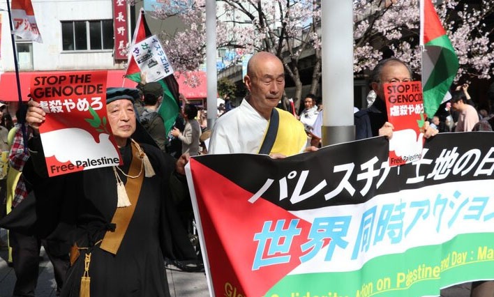 تظاهرات ضد صهیونیستی در ژاپن، نروژ و آمریکا