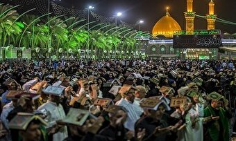 دست مرا بگیر در این بالحسین‌ها (ع)/ دوست دارم با علی (ع) همسایه باشم تا ابد+ تصاویر