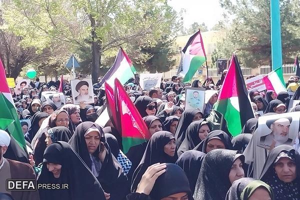 تصاویر/مراسم راهپیمایی روز جهانی قدس در پایتخت مقاومت اسلامی برگزار شد