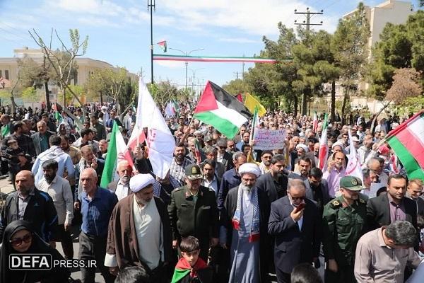 عکس| حضور مسؤولان استان سمنان در راهپیمایی روز قدس