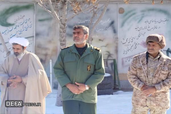 فراخوانی ۲۰۰ نفر از بسیجیان نصرآباد تربت جام در قالب گردان امنیتی امام علی (ع) + تصاویر