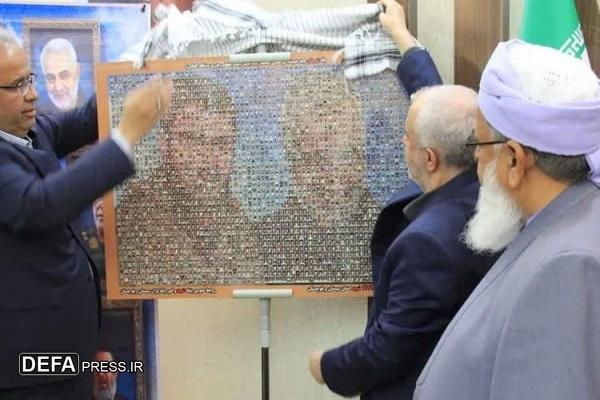 یادمان شهدای سیستان و بلوچستان رونمایی شد