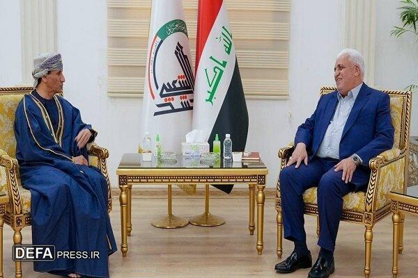محور‌های رایزنی رئیس سازمان حشد شعبی و نماینده سازمان ملل در عراق