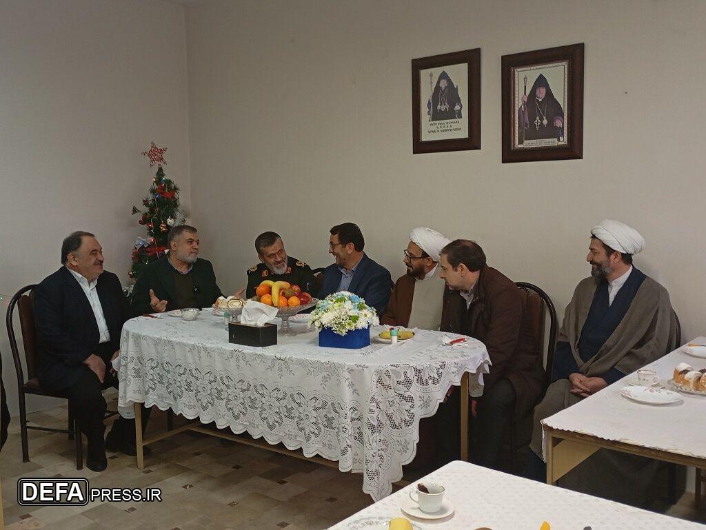 از جانباز مسیحی در قزوین تجلیل شد