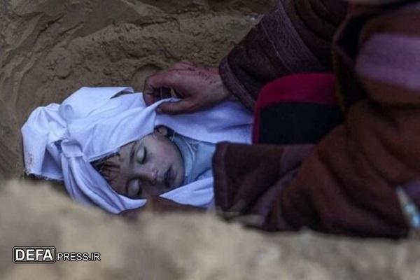 شهادت بیش از ۸۰۰ کودک زیر یک سال در غزه