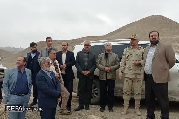 بازديد معاون سیاسی امنیتی استانداري خراسان رضوی از حوزه هنگ مرزي درگز+ تصاویر