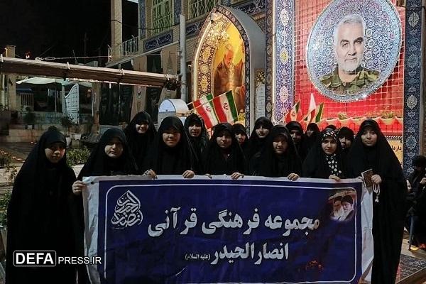 تجدیدمیثاق قرآن‌آموزان و حافظان مجموعه قرآنی انصارالحیدر با سیدالشهدای مقاومت+ تصاویر