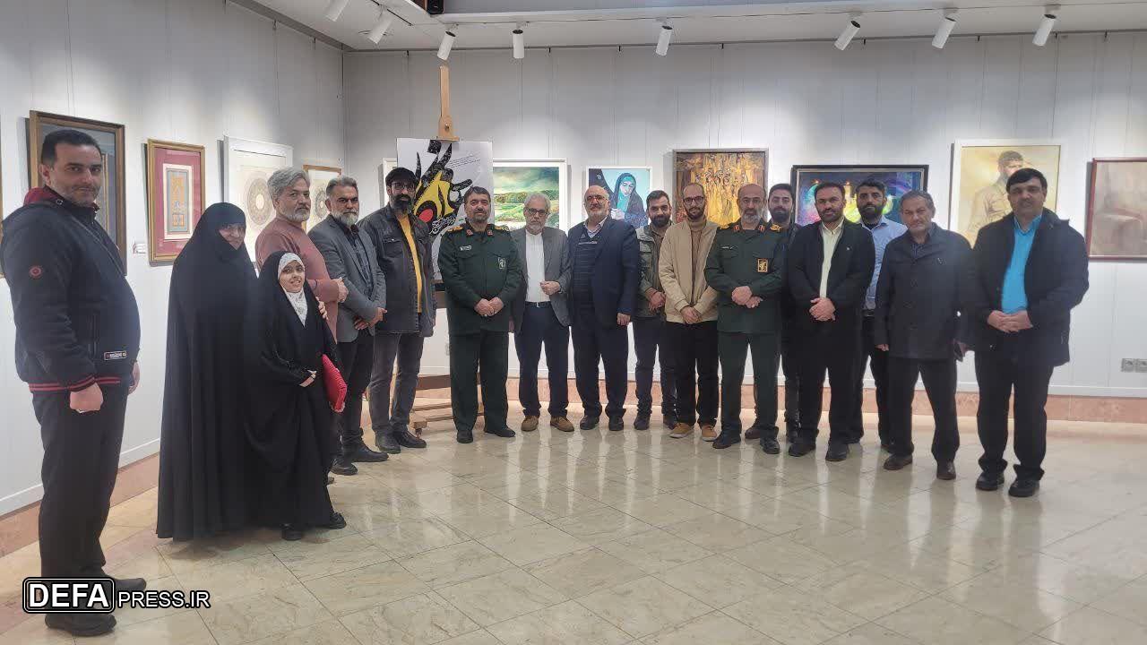 برگزاری اختتامیه نهمین جشنواره تجسمی بسیج هنرمندان کشور (هنرنگار) در قم