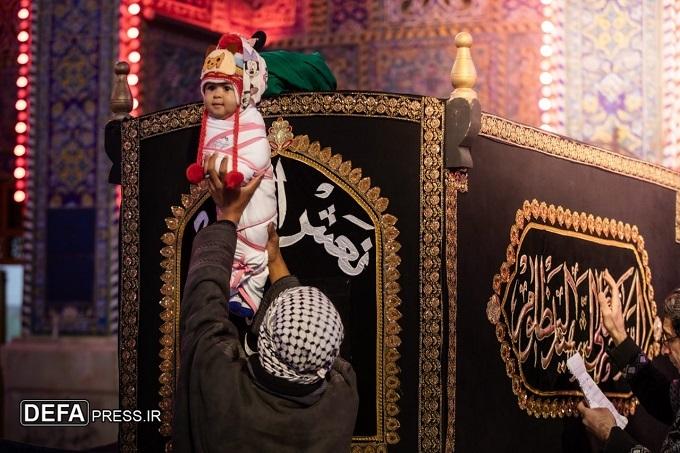 آیین تشییع جنازه نمادین امام هادی (ع) در کربلا برگزار شد+ تصاویر