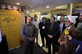 بازدید حجت‌الاسلام خسروپناه از نمایشگاه دستاورد‌های بنیاد حفظ آثار و نشر ارزش‌های دفاع مقدس در فضای مجازی و فناوری‌های نوین