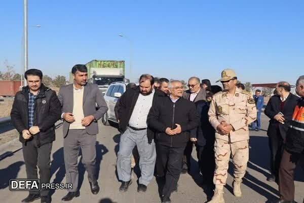 بازدید معاون سیاسی و امنیتی استانداری خراسان رضوی از نوار مرزی هنگ سرخس+ تصاویر