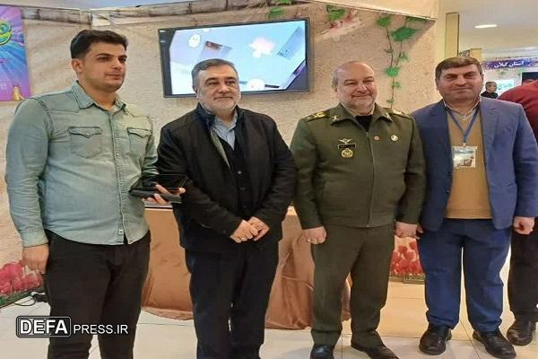 بازدید سردار «اشتری» و امیر «سهرابی» از غرفه استان لرستان در نمایشگاه دستاوردهای بنیاد حفظ آثار دفاع مقدس در حوزه فضای مجازی بازدید سردار «اشتری» و امیر «سهرابی» از غرفه استان لرستان در نمایشگاه دستاوردهای بنیاد حفظ آثار دفاع مقدس در حوزه فضای مجازی