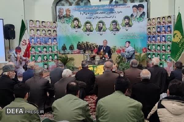 بزرگداشت شهدای عملیات‌های کربلای ۴ و ۵ در کاشمر برگزار شد