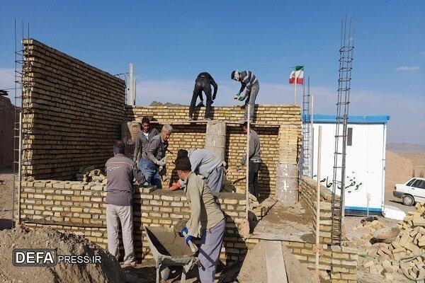 ساخت سومین مدرسه گروه جهادی شهدا در کشور