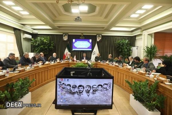 برگزاری جلسه هماهنگی اجرای کنگره ۱۸۰۰۰ شهید خراسان رضوی +تصاویر